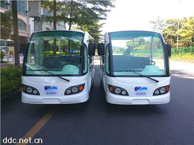  凯驰电动观光车72V5KW带遮阳帘